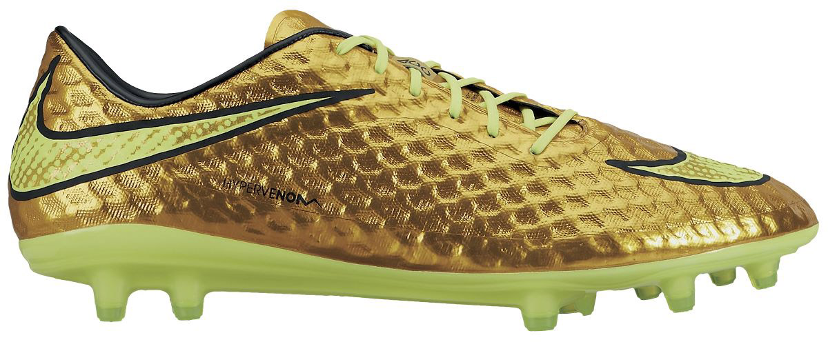 Gold hypervenom soccer hot sale cleats